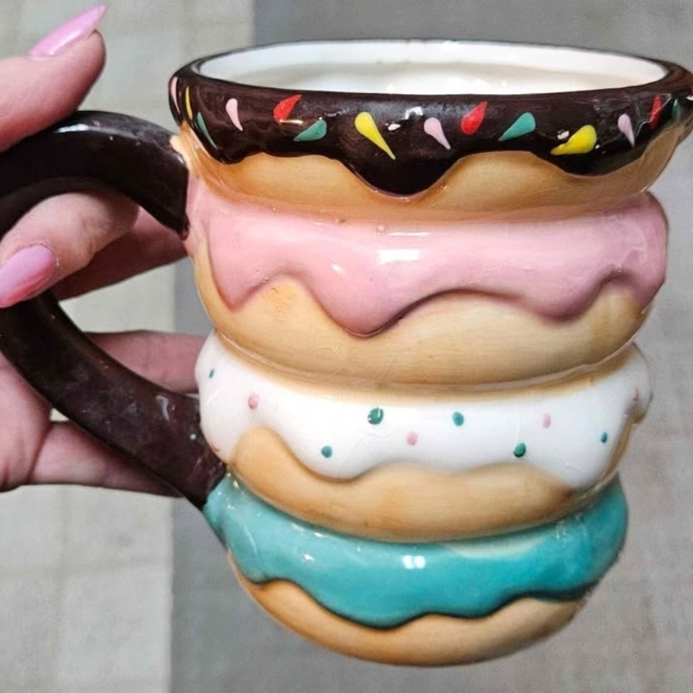 Boston Warehouse Donut Stack Mug